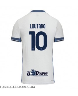 Günstige Inter Milan Lautaro Martinez #10 Auswärtstrikot 2024-25 Kurzarm